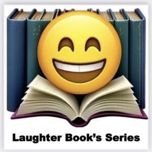 A yellow smiley face with open book in front of it.